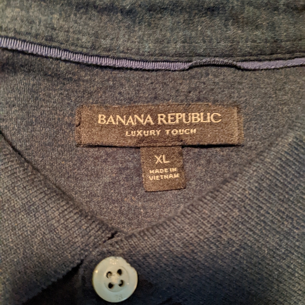 Banana Republic Luxury Touch Men's XL Polo